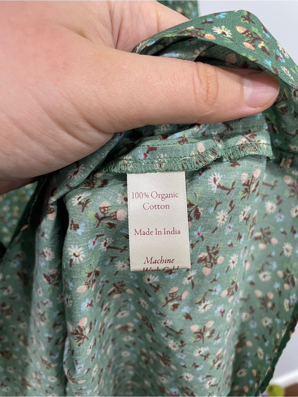 Christy Dawn Green Floral Wrap Dress - Picture 11 of 13